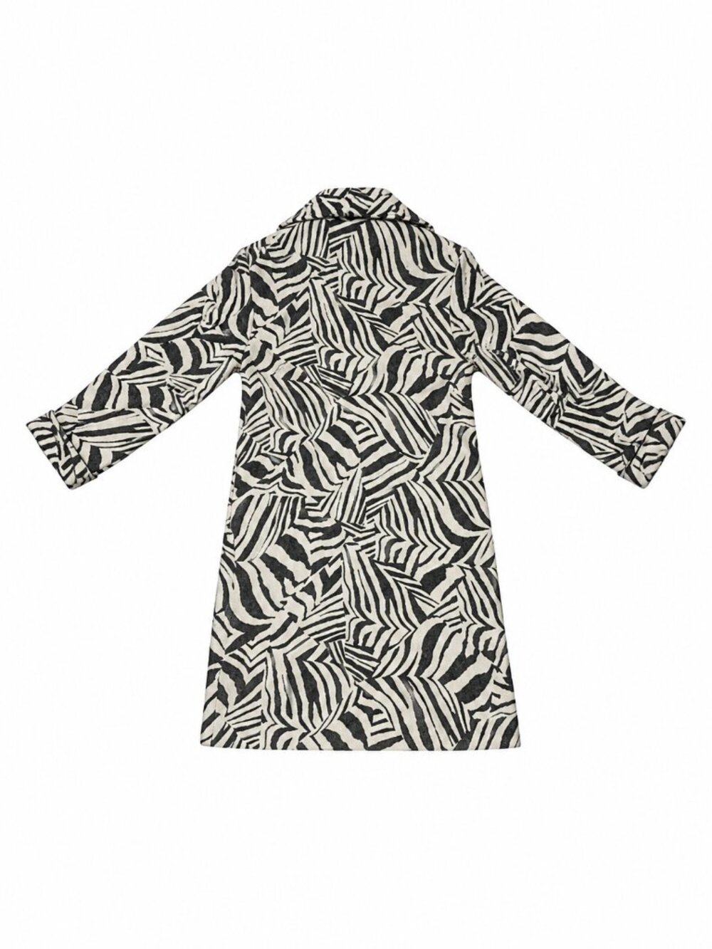 Rachel Zoe Zebra Print Jacket / Coat Size Large - Picture 3 of 5